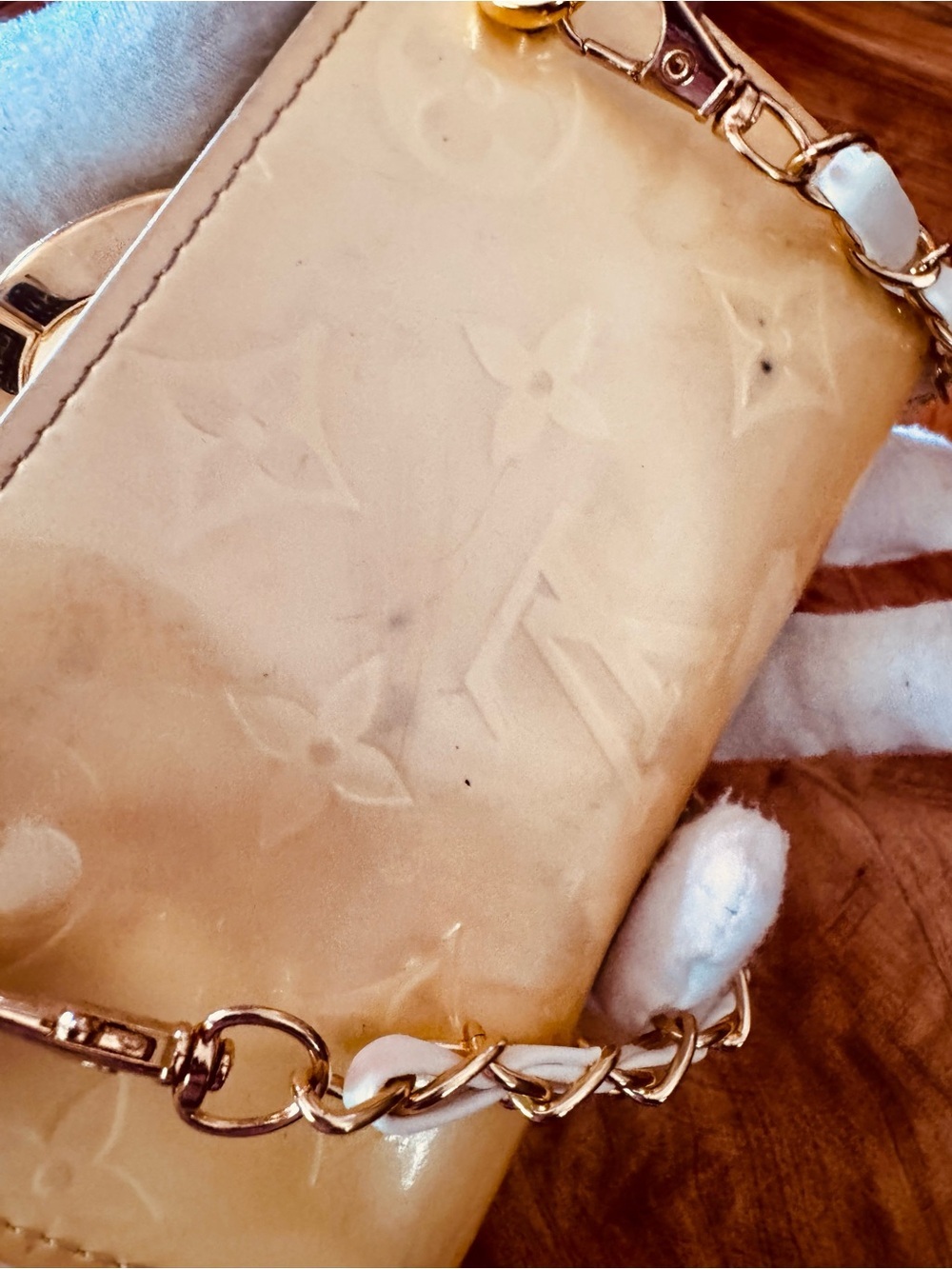 Louis Vuitton Monogram Vernis Porte Monnaie Billets Viennois Wallet converted - Picture 9 of 15